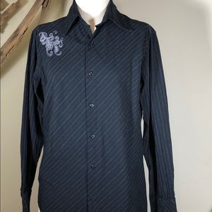 Men’s Untouchable embroidered shirt - size large